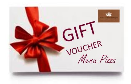 Gift Voucher per 2 persone per una cena con menu pizza